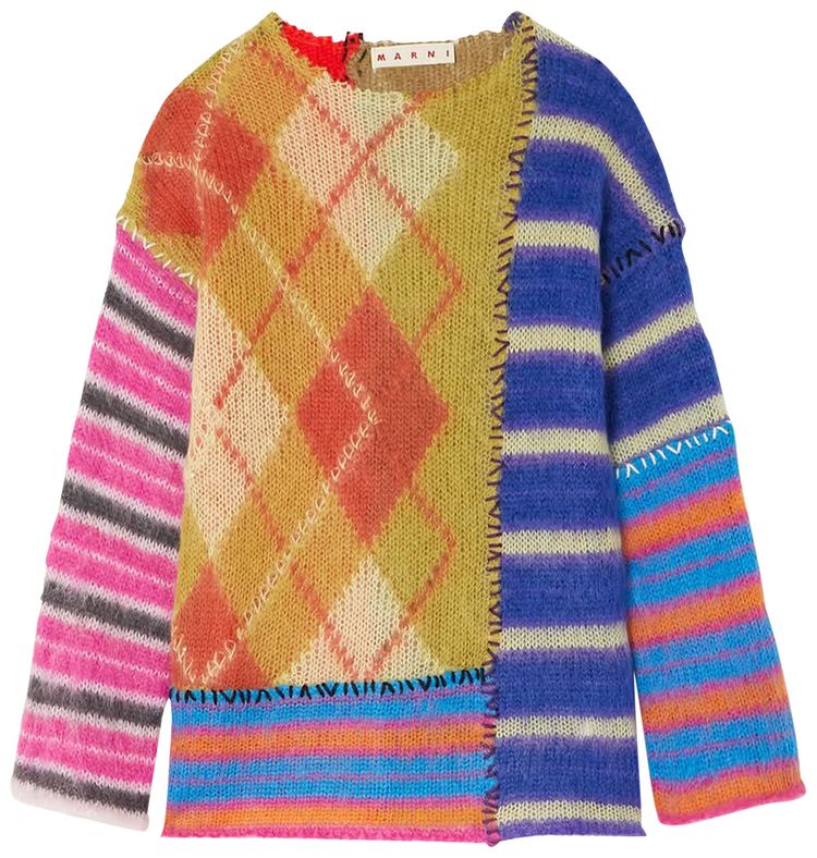 Marni Roundneck Sweater Multicolor