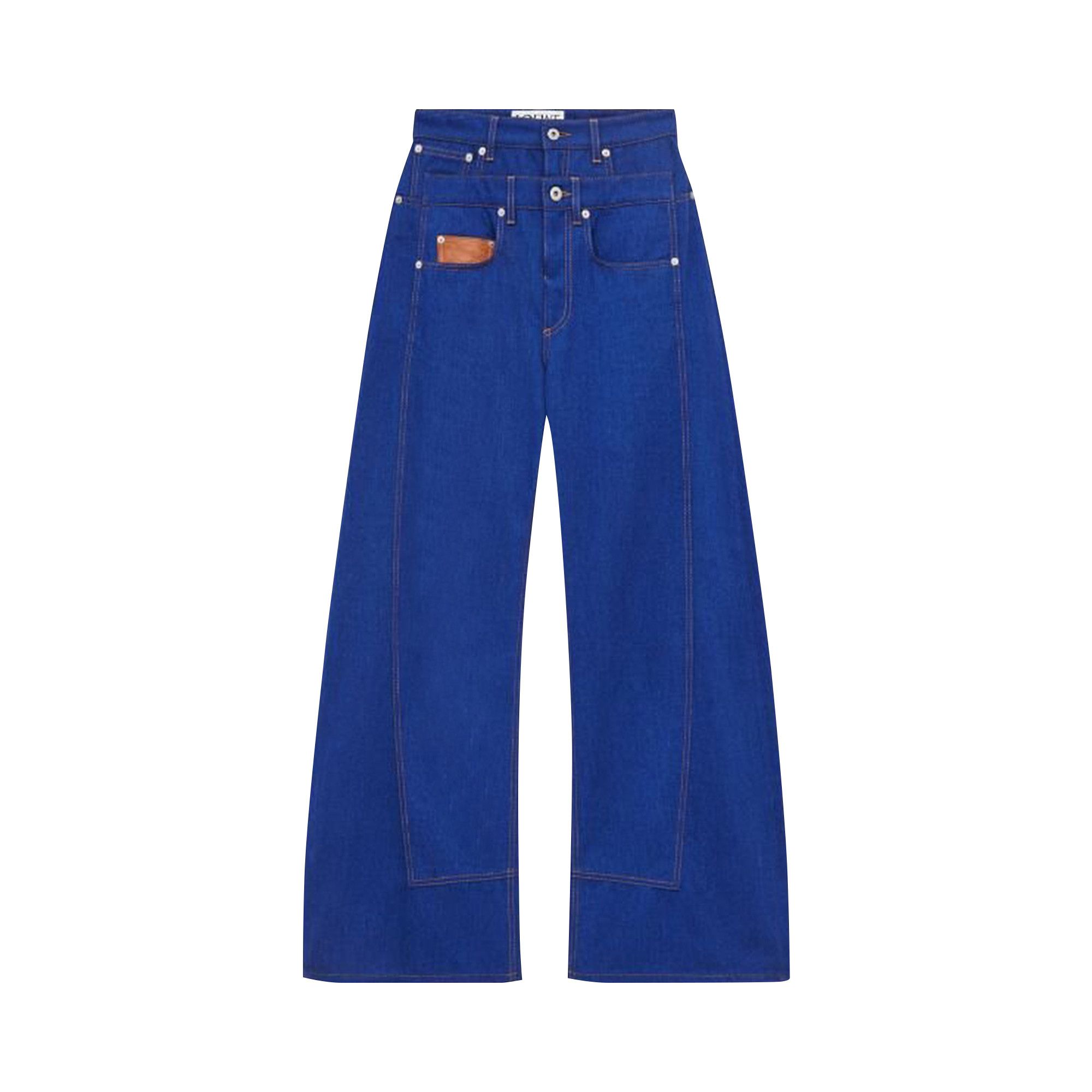 Buy Loewe Trompe L'Oeil Jeans 'Bright Blue' - S359Y11X64 5451 | GOAT