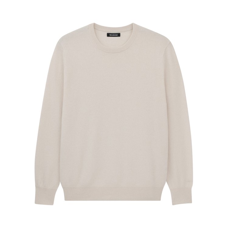 Loewe Crewneck Cashmere Sweater 'Soft White'