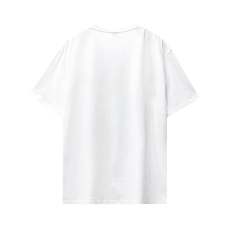 Loewe Anagram Flowers T Shirt White