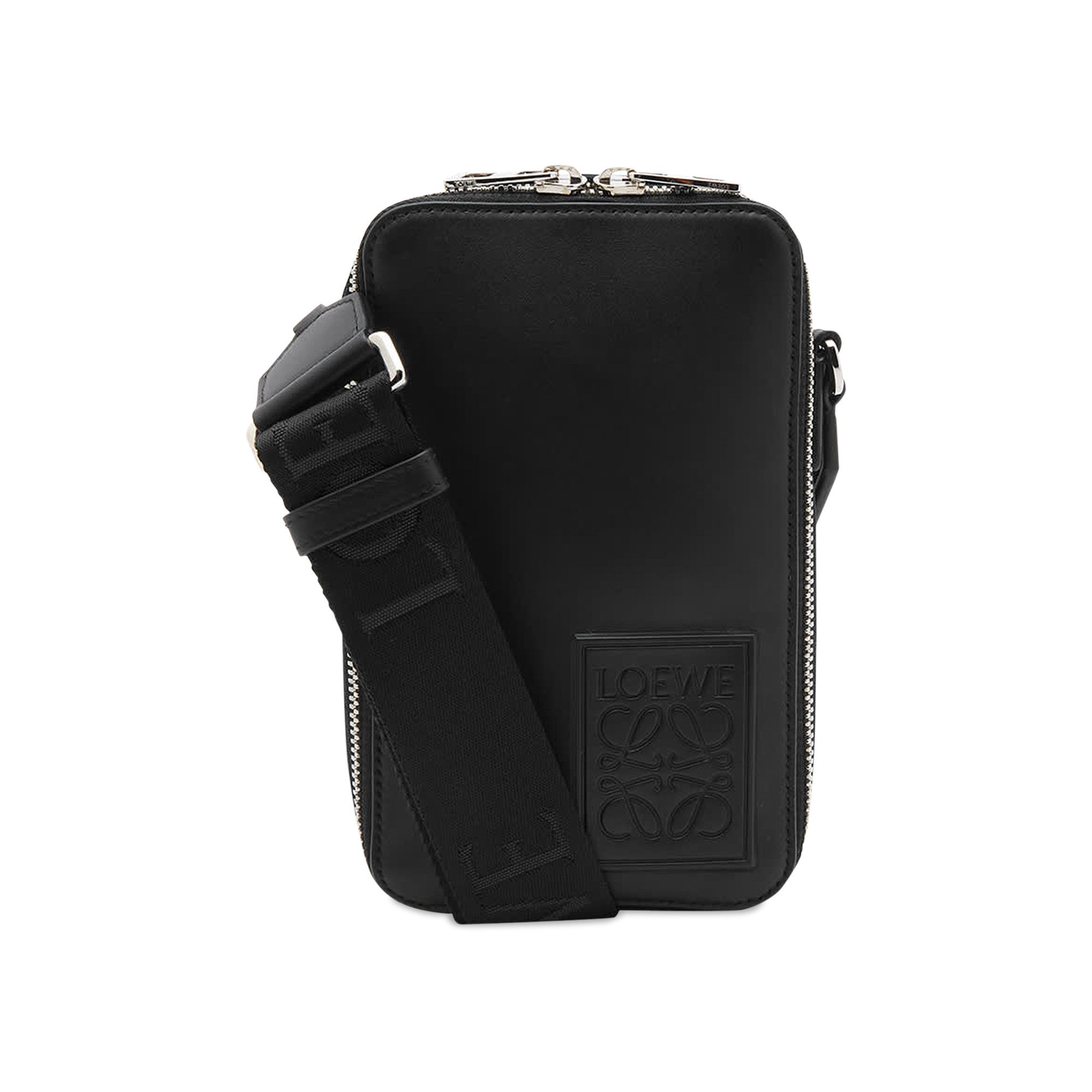 Buy Loewe Vertical Crossbody Bag Black C565S59X01 1100 GOAT