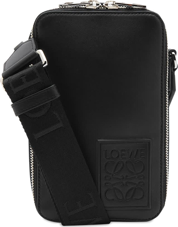 Loewe Vertical Crossbody Bag Black