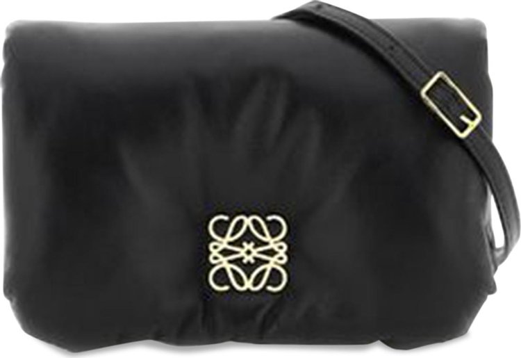 Black Puffer Goya Bag - Antonia