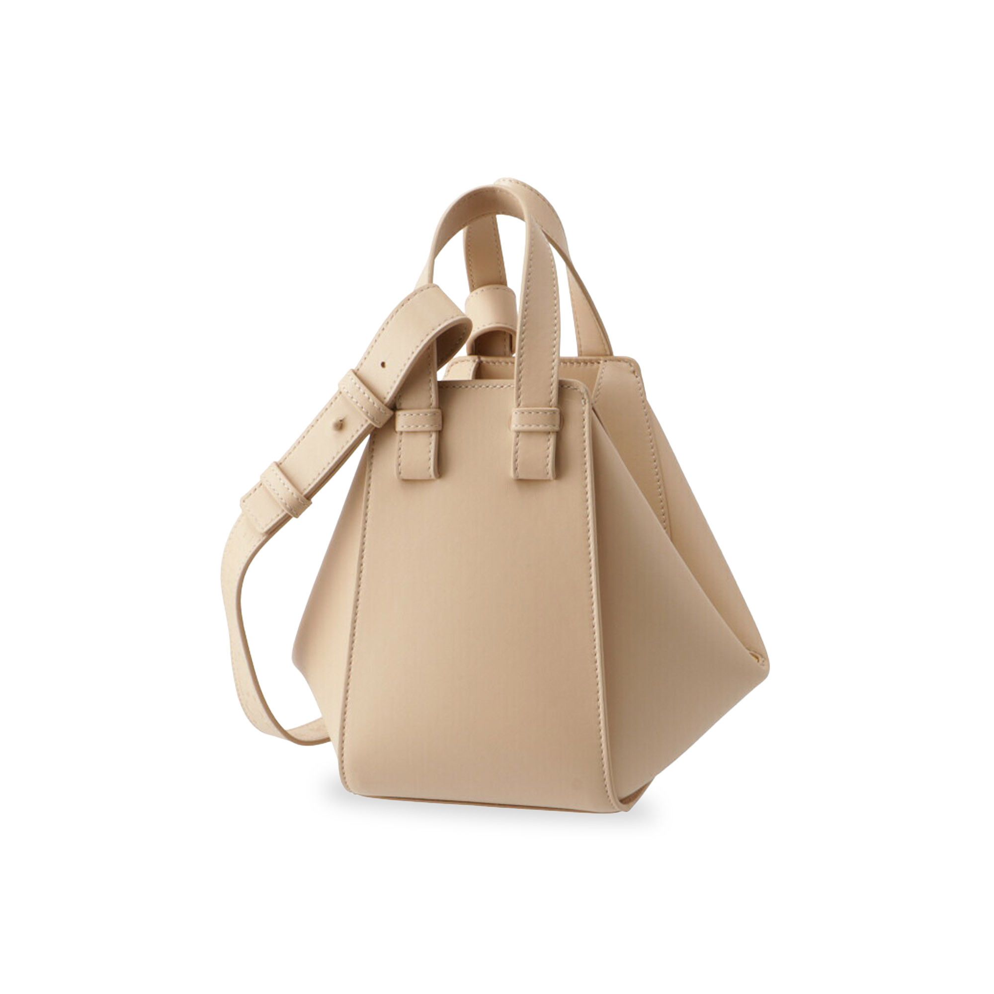 Buy Loewe Hammock Compact Solid Bag 'Vintage Khaki