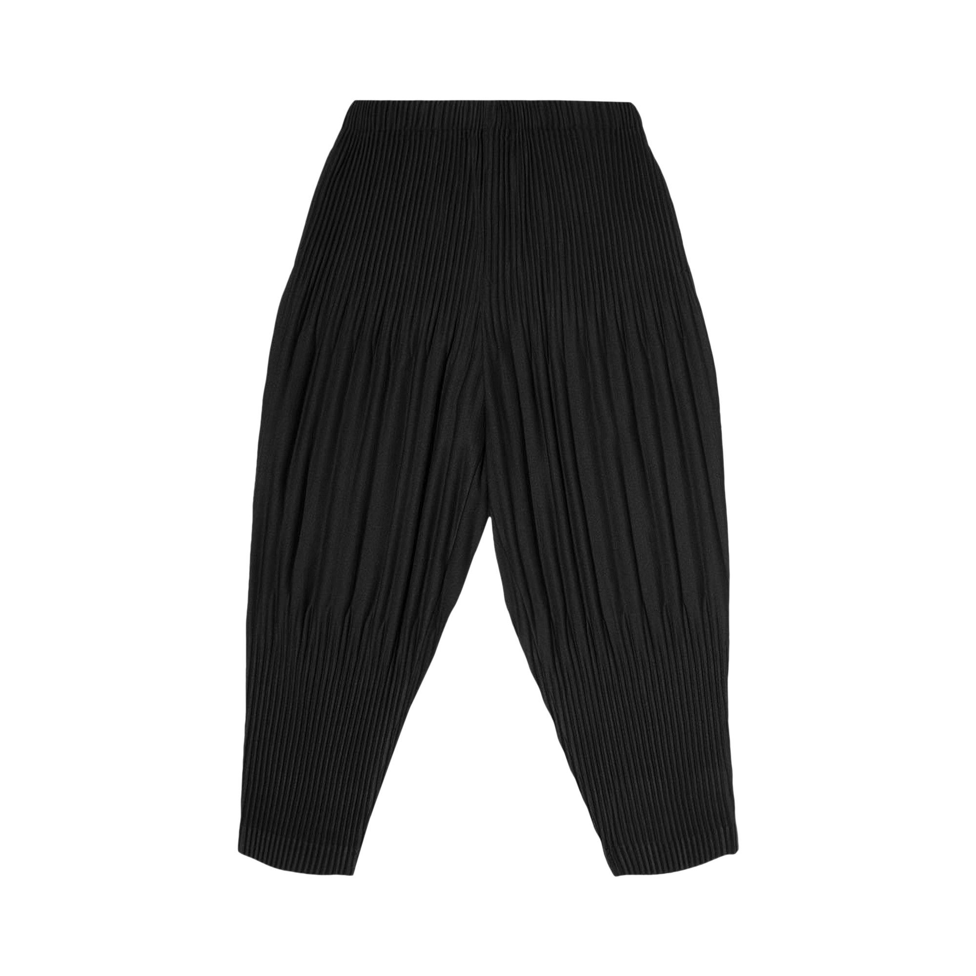 HOMME PLISSÉ ISSEY MIYAKE BASICS BLK 3 ISSEY MIYAKE Men's HOMME PLISSE BASICS Black HP55-JF350-15