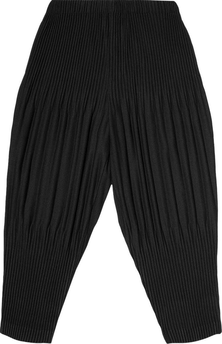 Buy Homme Plissé Issey Miyake Basics Pants 'Black' - HP36JF350 15 | GOAT