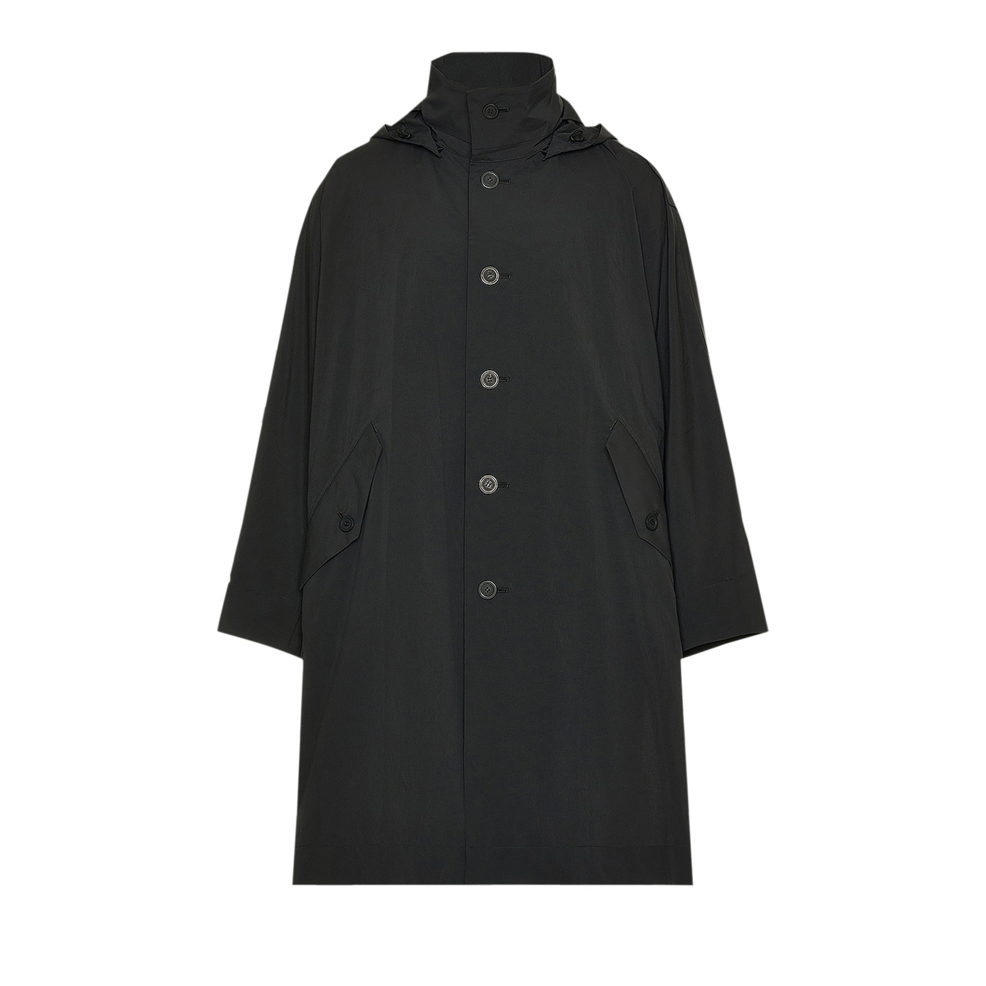 Buy Homme Plissé Issey Miyake Flip Coat 'Black' - HP28FA314 15 | GOAT