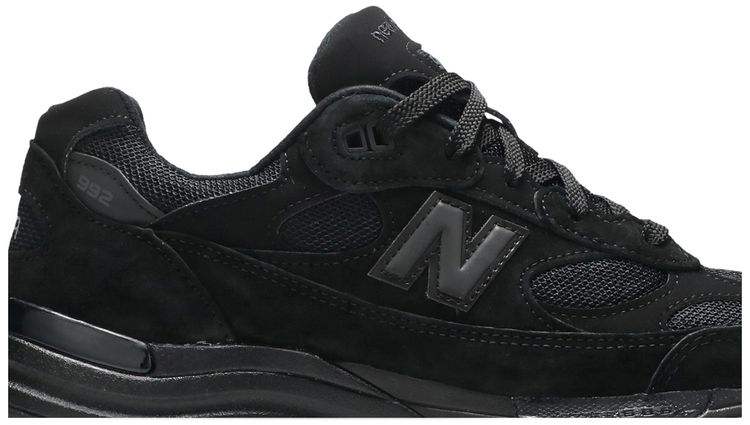 New Balance 992 Made in USA Triple Black 2021