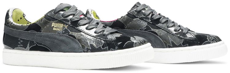 YO MTV RAPS x Puma Basket 68 Print Black Comic