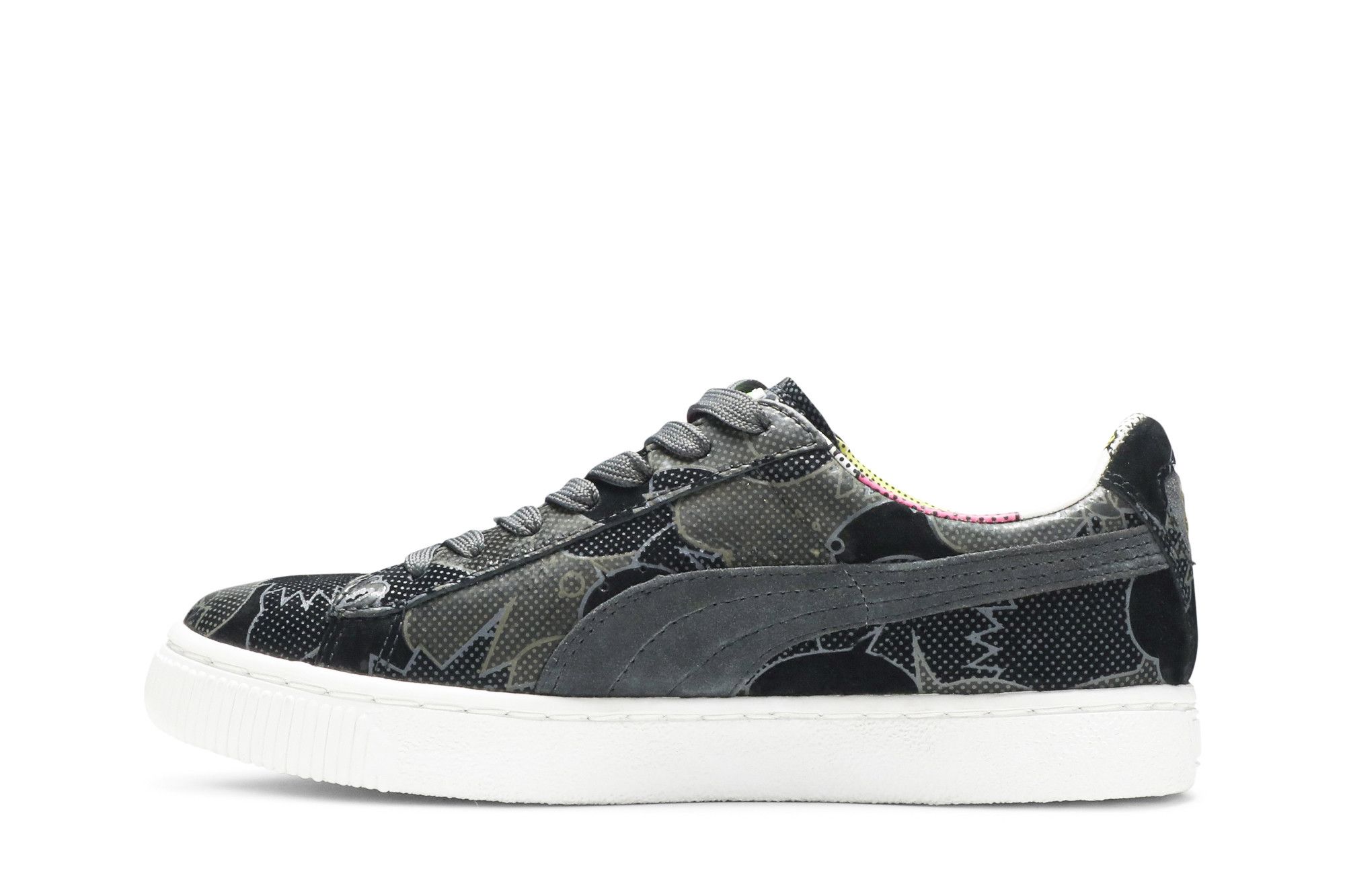 Puma basket 68 comic print top