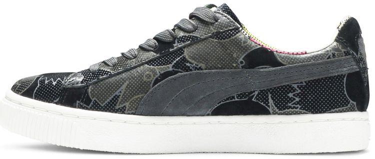 YO MTV RAPS x Puma Basket 68 Print Black Comic