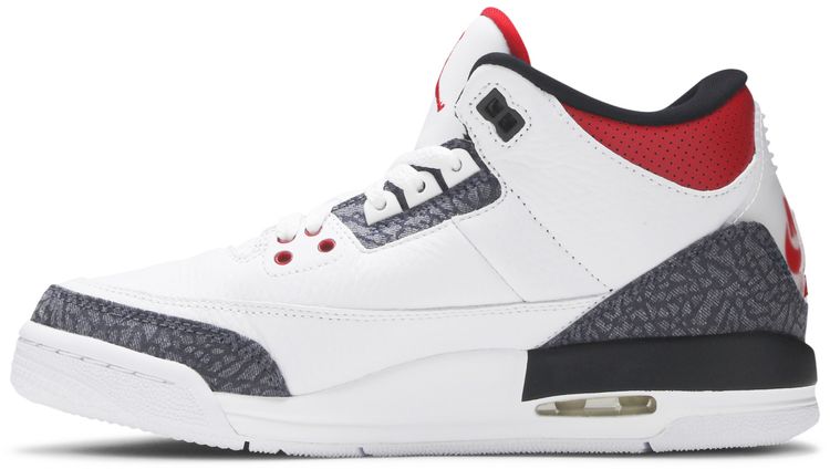 Air Jordan 3 Retro Denim SE GS Fire Red
