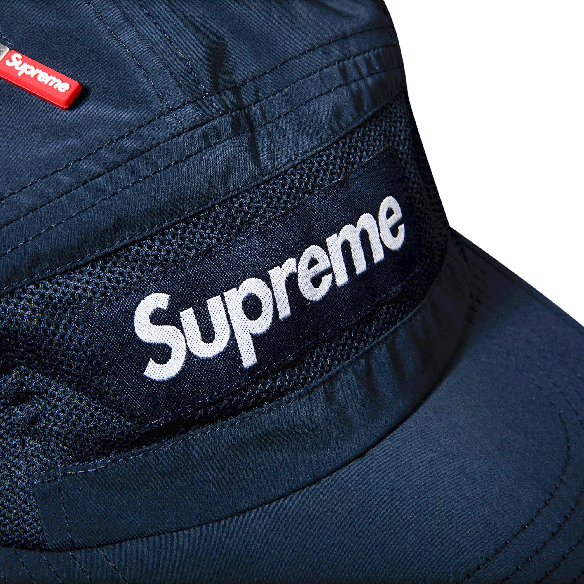 Buy Supreme Zip Mesh Camp Cap 'Navy' - FW20H19 NAVY | GOAT