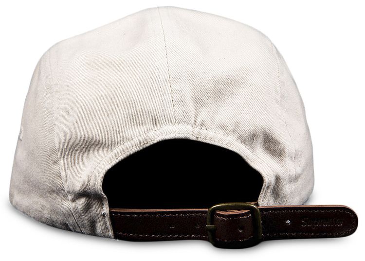 Supreme Washed Chino Twill Camp Cap Natural