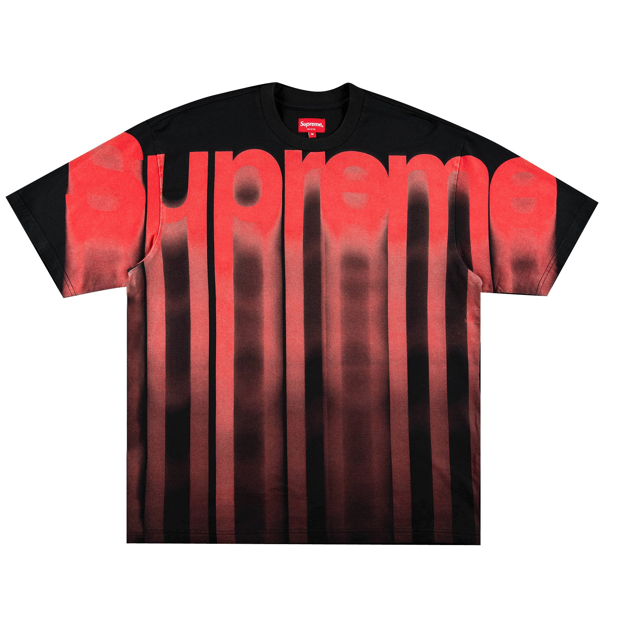 Supreme Bleed Logo Short-Sleeve Top 'Black'
