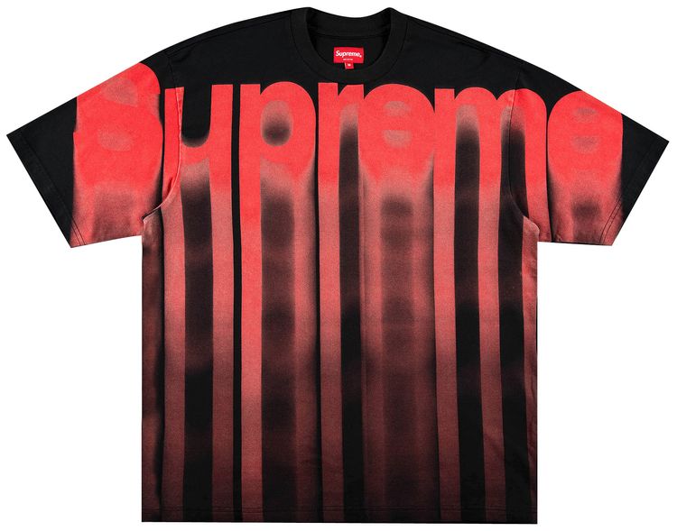 Supreme Bleed Logo Short Sleeve Top Black