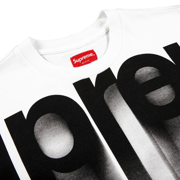 Supreme Bleed Logo Short Sleeve Top White