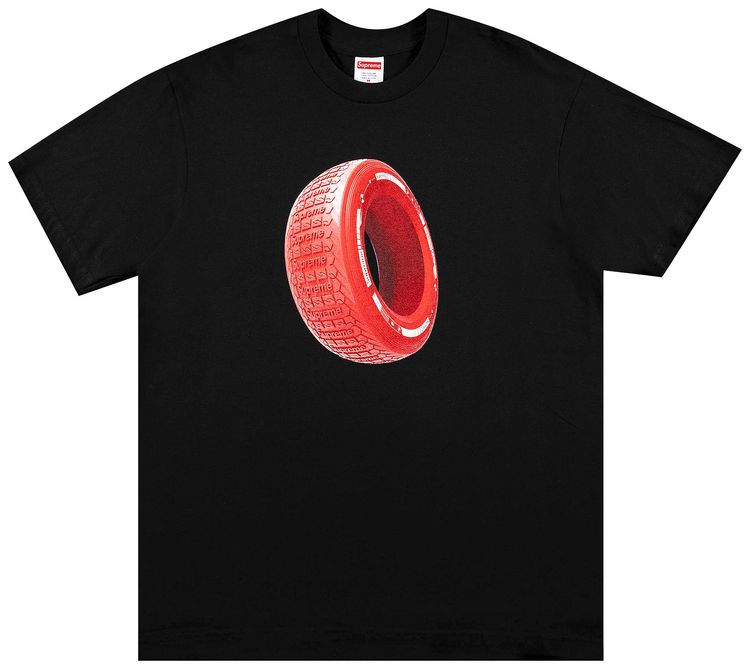 Buy Supreme Tire Tee 'Black' FW20T33 BLACK GOAT