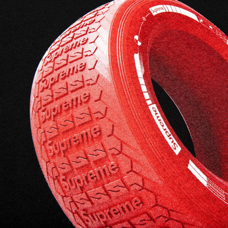 Supreme Tire Tee Black