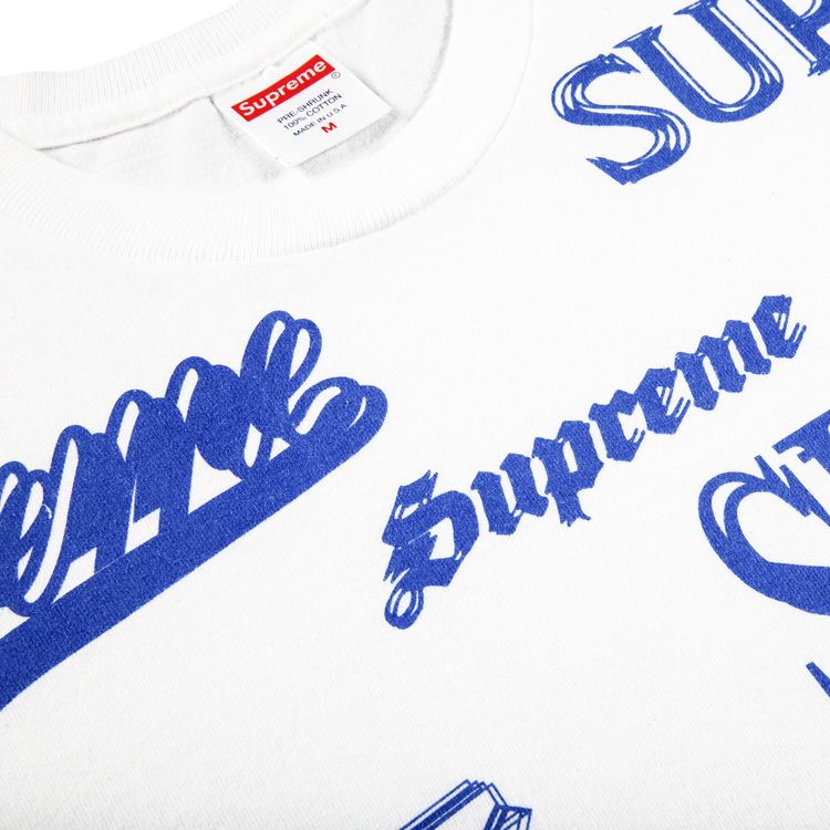 Supreme Multi Logo Tee White
