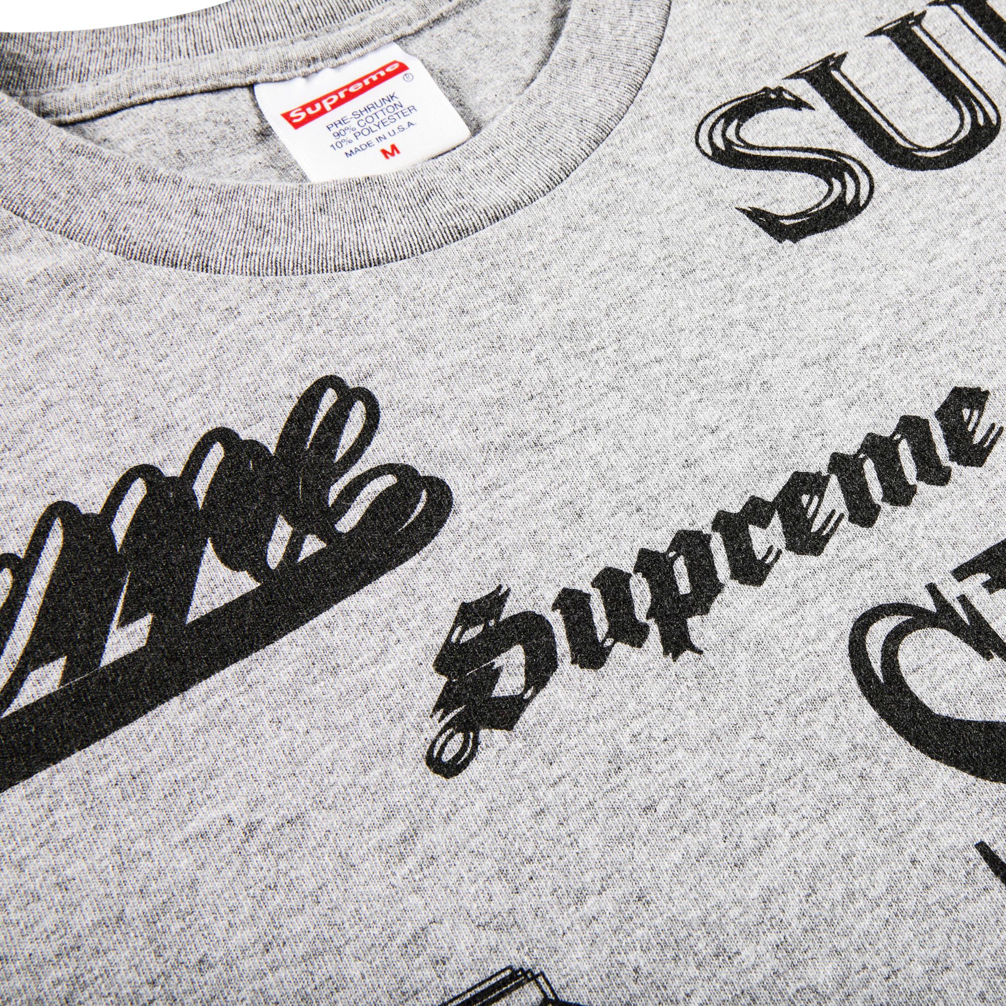 Buy Supreme Multi Logo Tee 'Heather Grey' - FW20T8 HEATHER