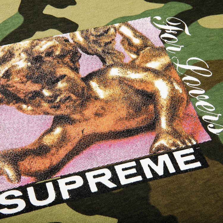 Supreme Lovers Tee Woodland Camo