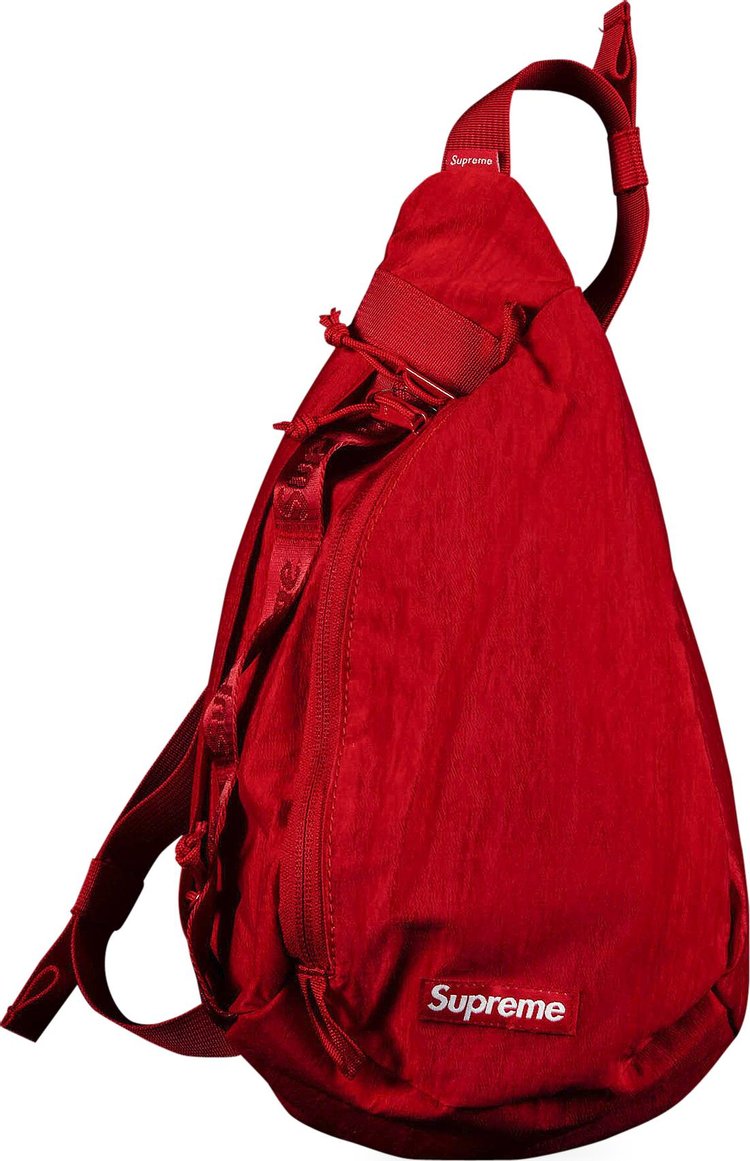 supreme sling bag red