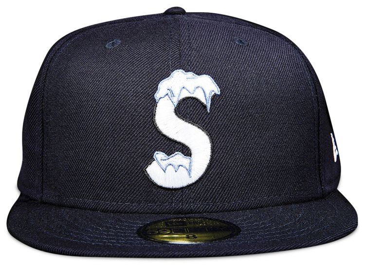 Supreme x New Era S Logo Navy