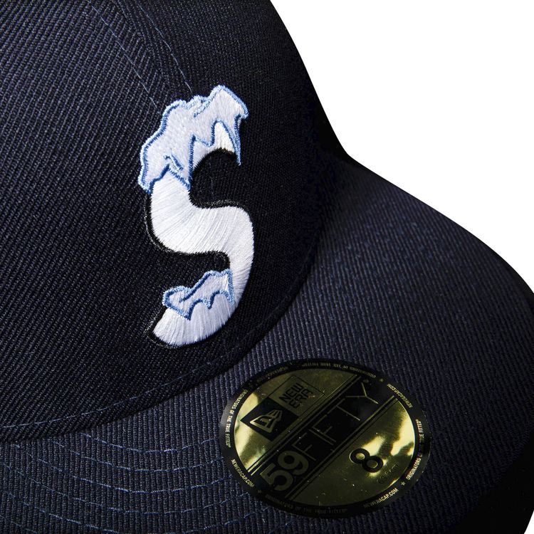 Supreme x New Era S Logo Navy