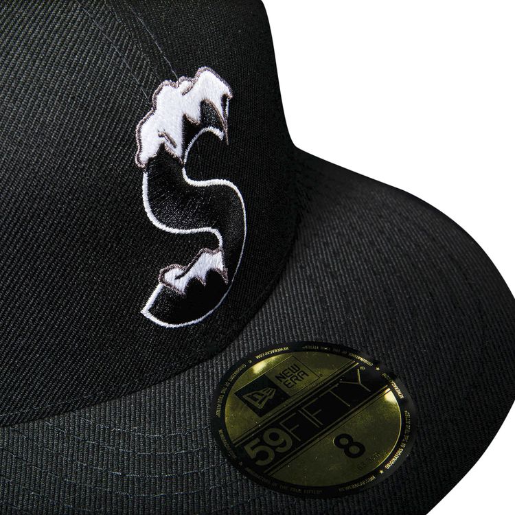 Supreme x New Era S Logo Black