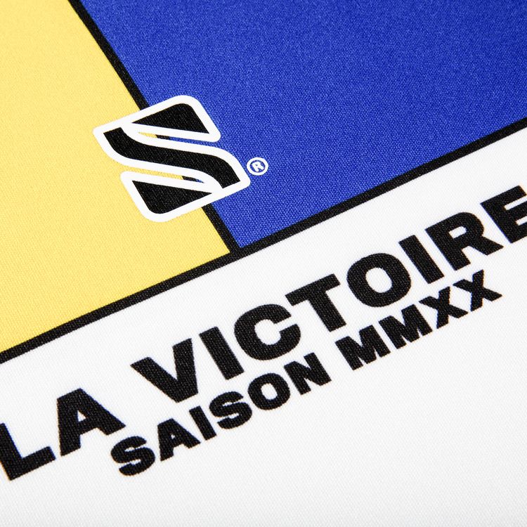 Supreme Colorblocked Soccer Polo Red