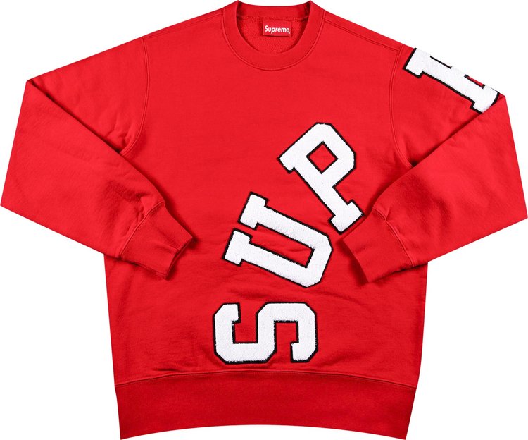 Buy Supreme Big Arc Crewneck 'Red' - FW20SW18 RED - Red