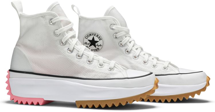 Converse Run Star Hike High Concrete Heat   White