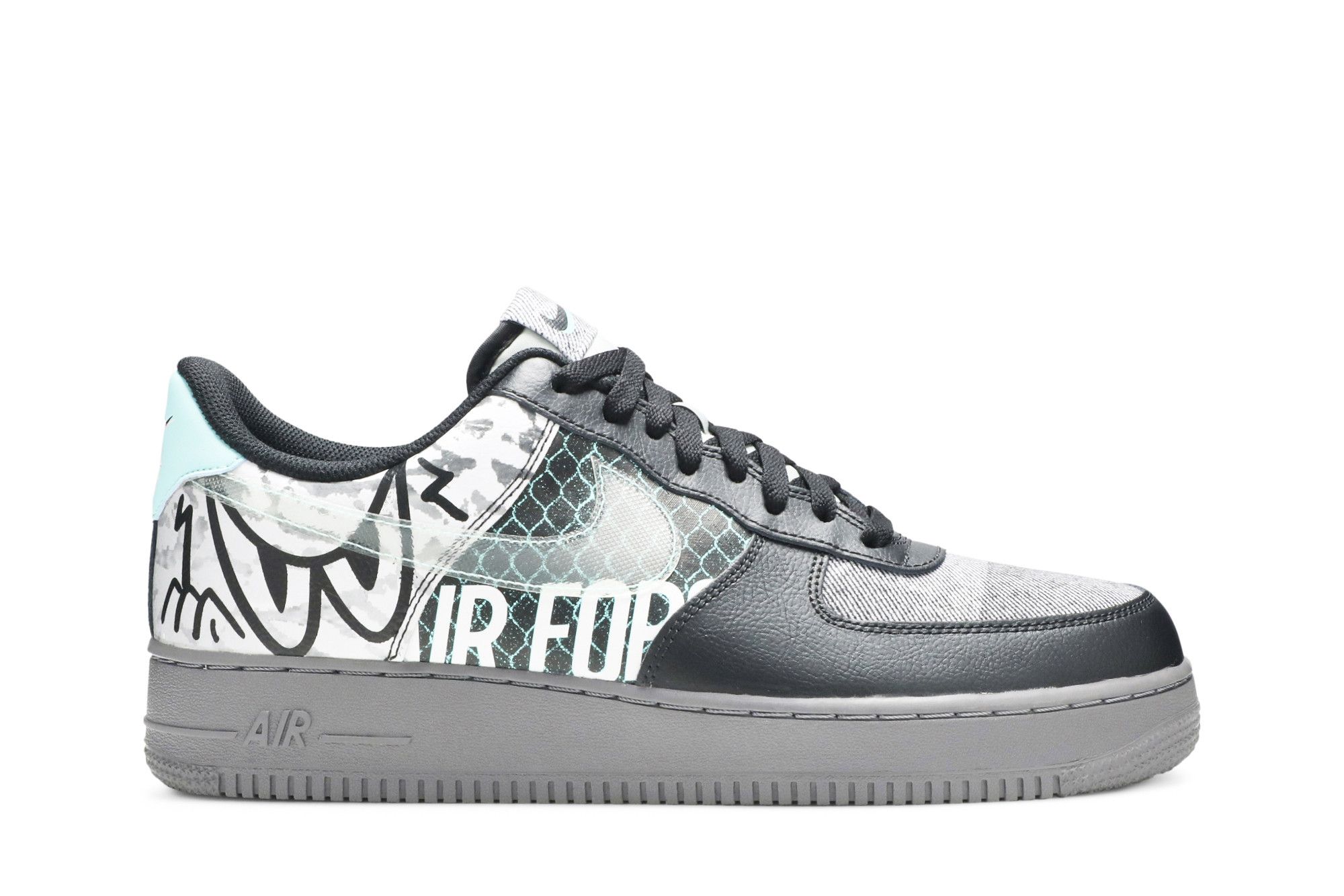 Air force hotsell 1 noir doré