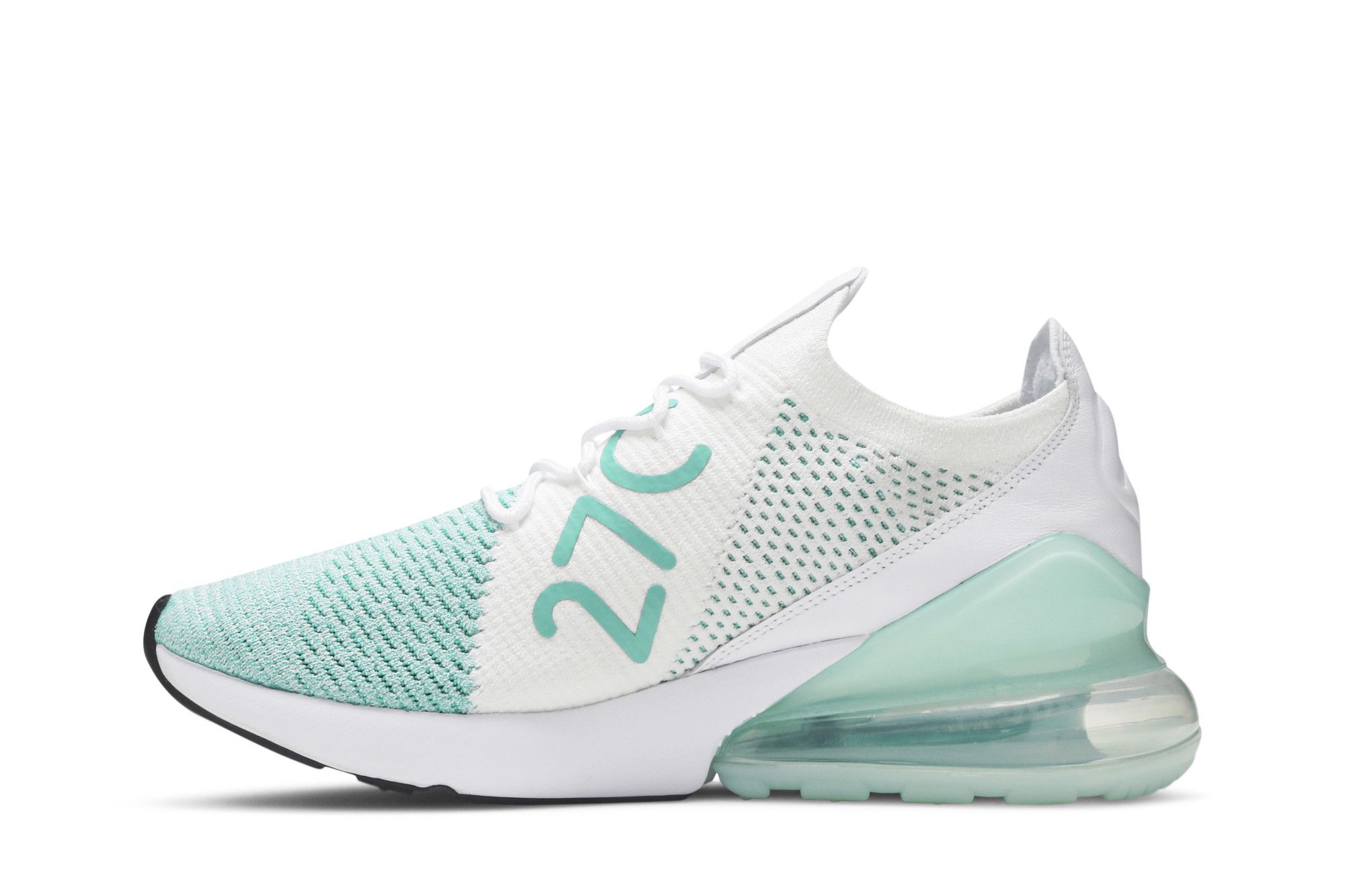nike air max 270 flyknit igloo women's shoe