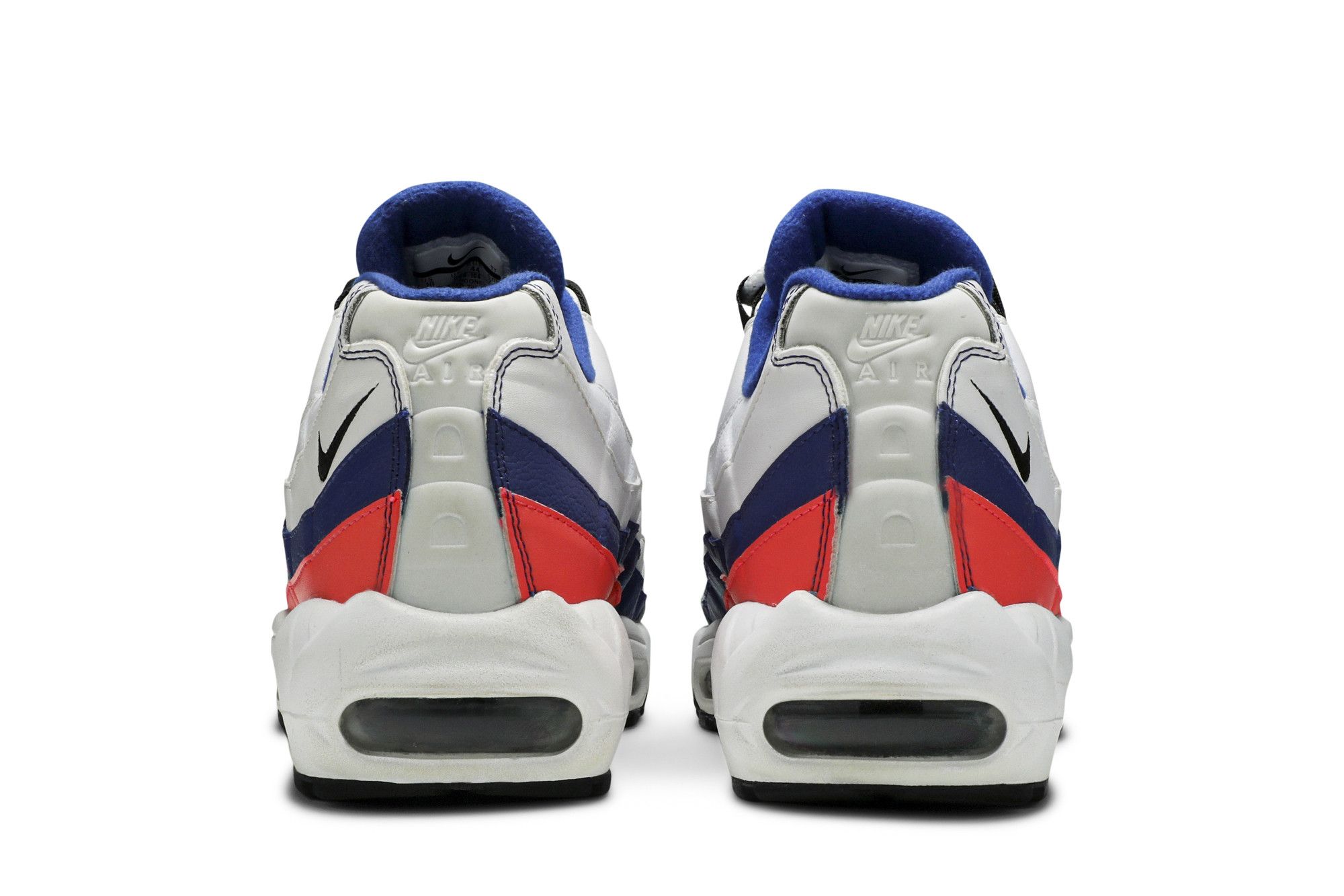 Nike air max 95 essential (white / red / ultramarine) top