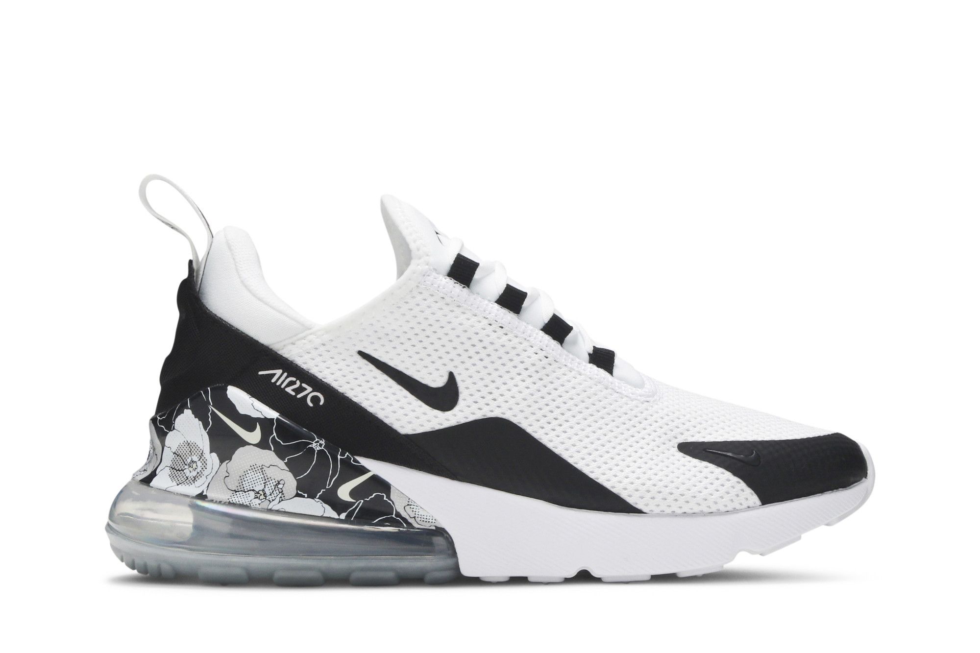 Air max top 27 white floral