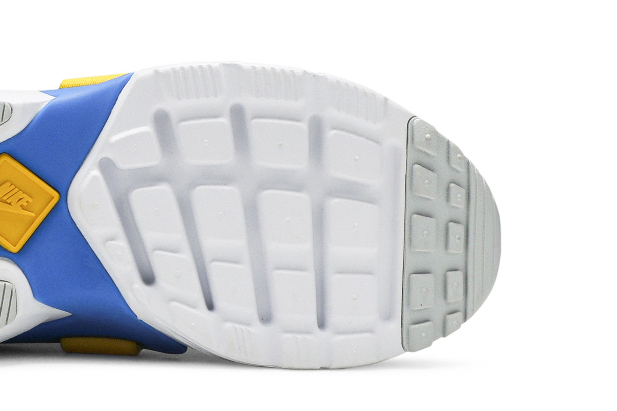 Blue yellow and pink huaraches best sale