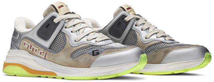 Gucci Wmns Ultrapace Silver Metallic