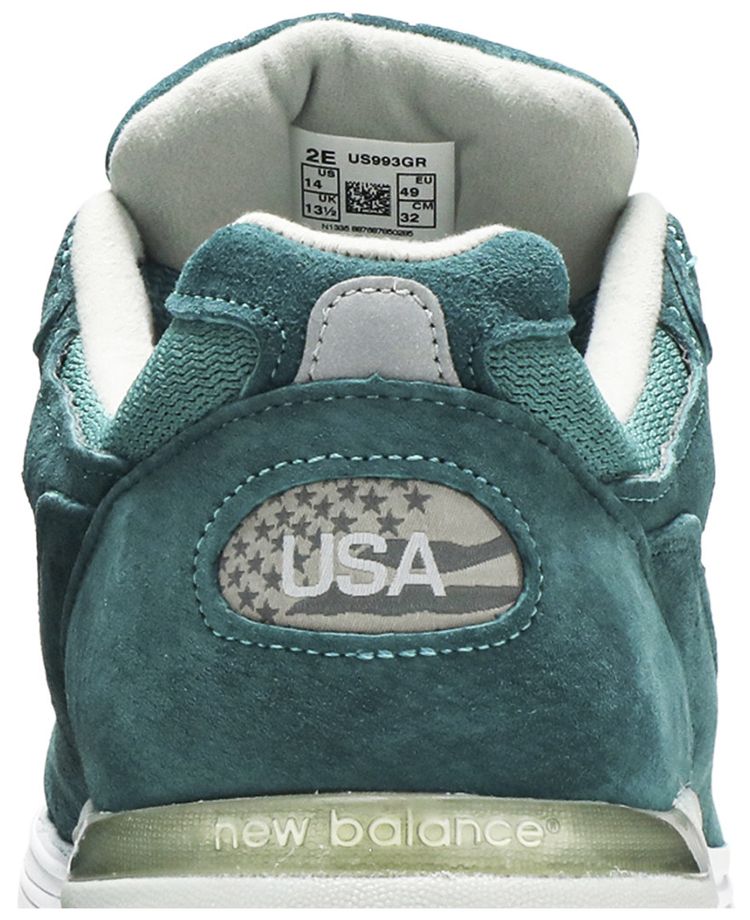 New Balance 993 Made In USA Pine Green