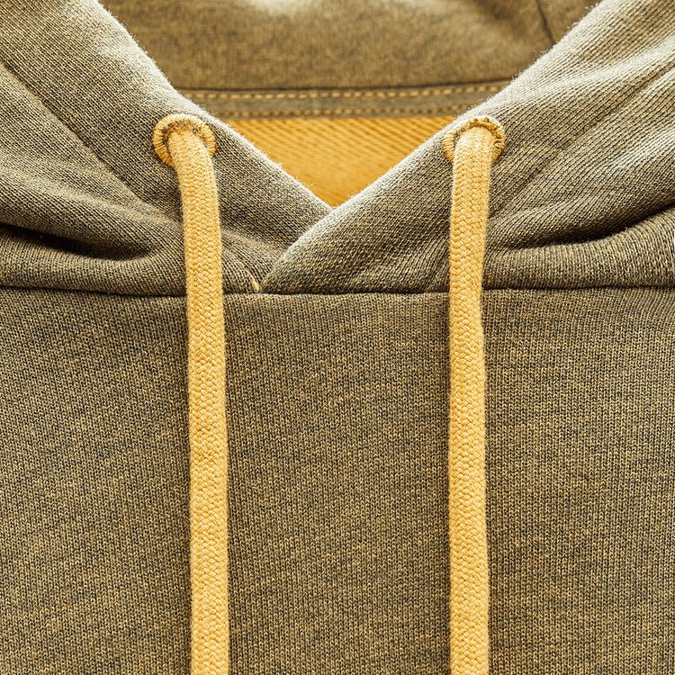MCQ Cut Up Hoodie Amber