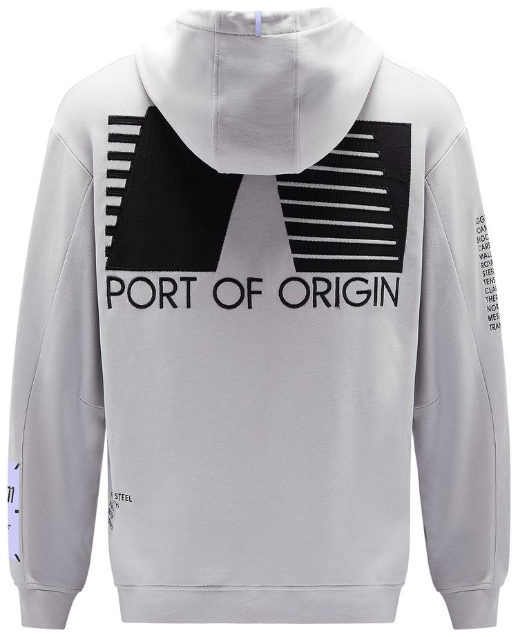 MCQ Origin Hoodie Concrete Grey