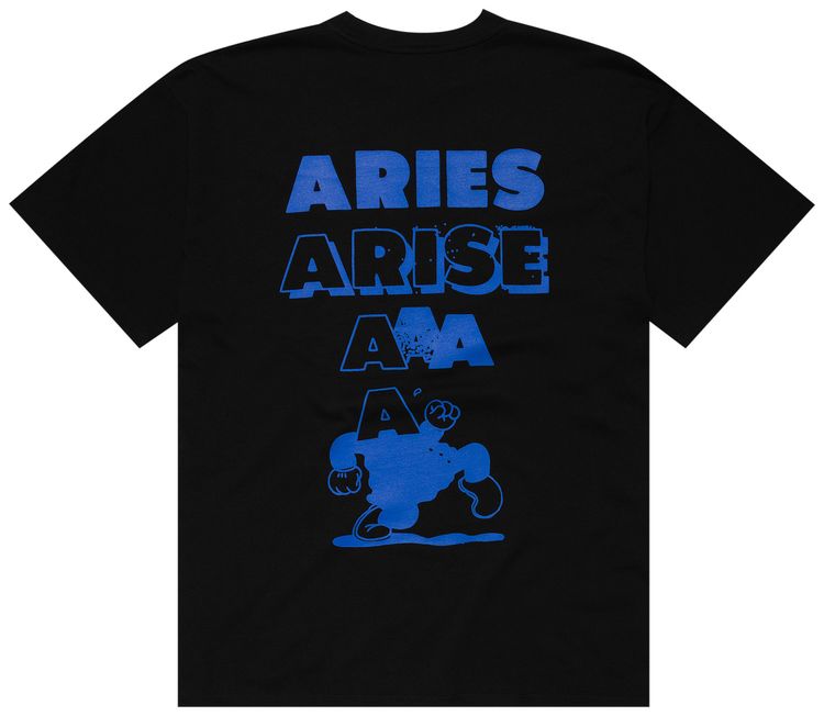 Aries Sad Planet Tee Black