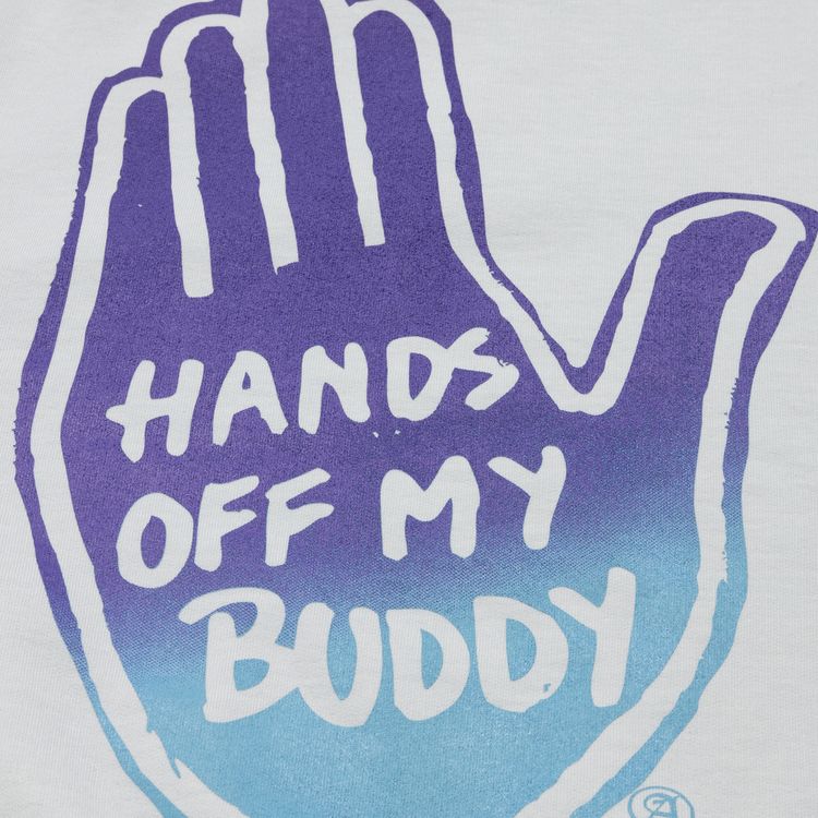 Aries Hands Off Hoodie Baby Blue