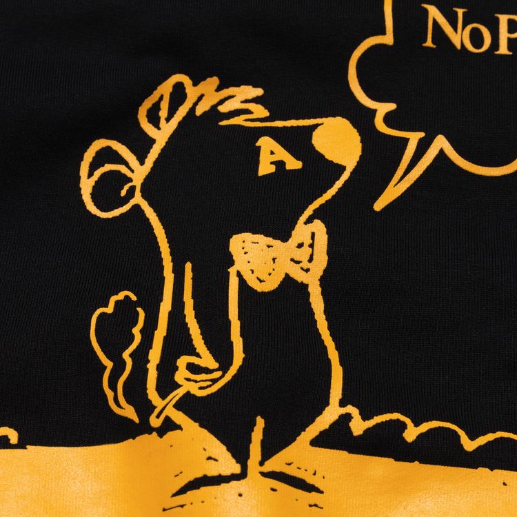 Aries Stoner Bear Sweatshirt Black