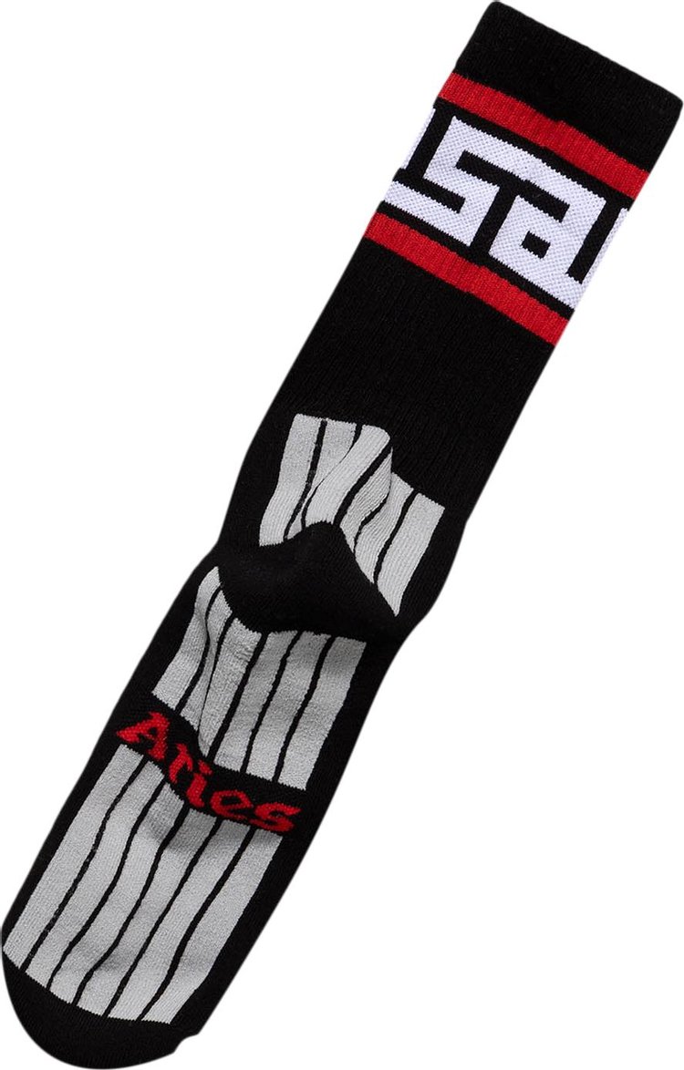 Aries Meandros Socks Black