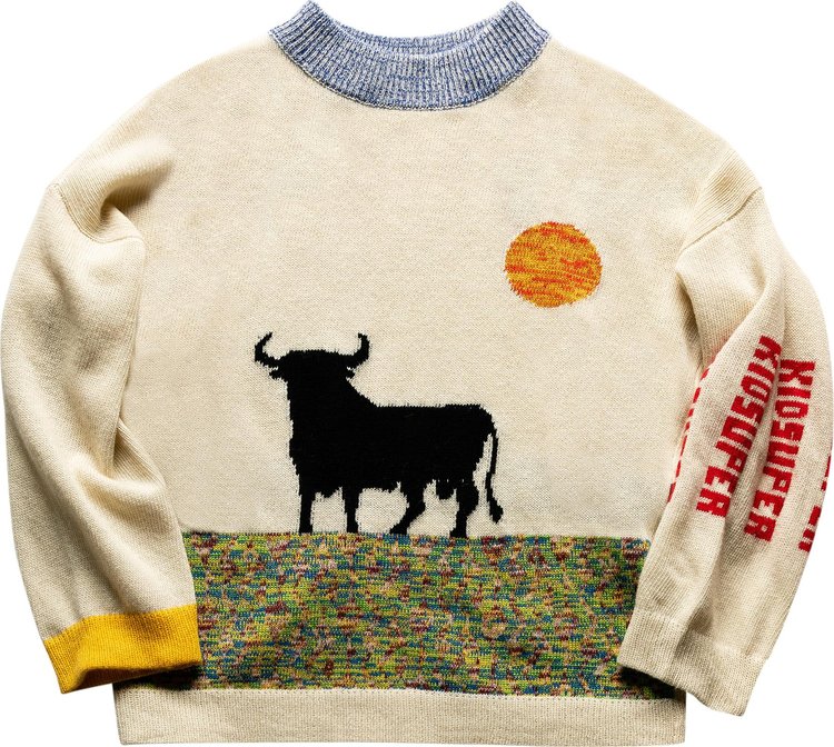 KidSuper Bull Knit Sweater 'Multi-Color'