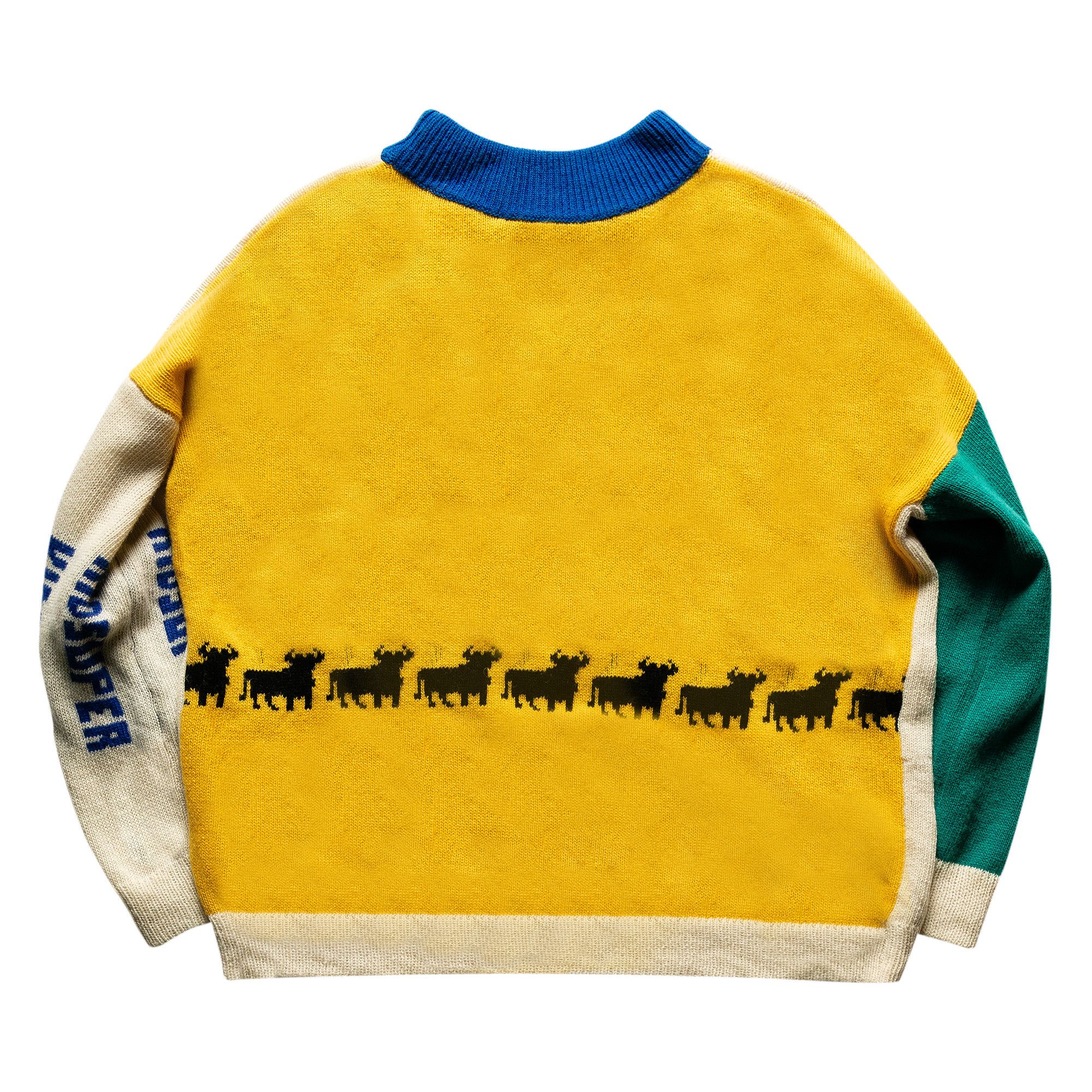 【Rosen Kreuz】l logo knit Rosen Kreuz】VINTAGE WAFFLE KNIT | OUR BRAND,Rosen Kreuz