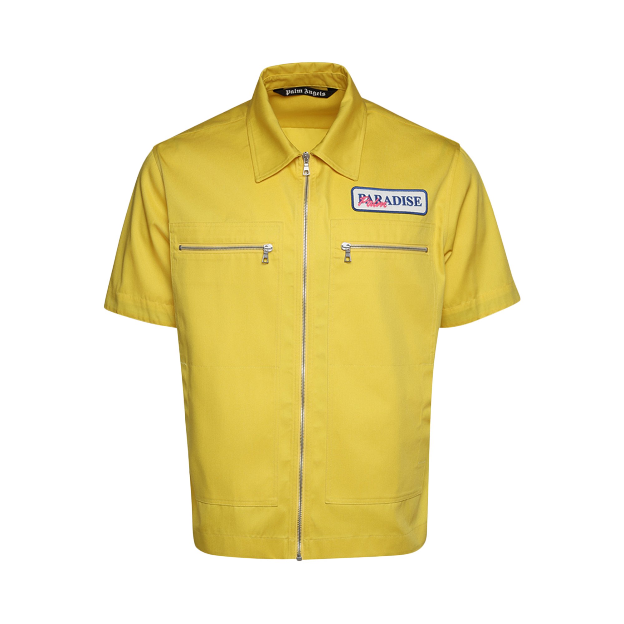 Buy Palm Angels Paradise Palm Workwear Shirt 'Vibrant/Yellow