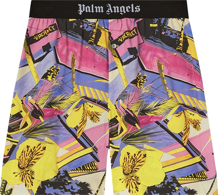 Palm Angels Miami Mix Easy Shorts 'Multicolor'